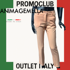 Панталон Anima Gemella, праскова,  92% полиестер,  8% еластан, размер 40, Италия